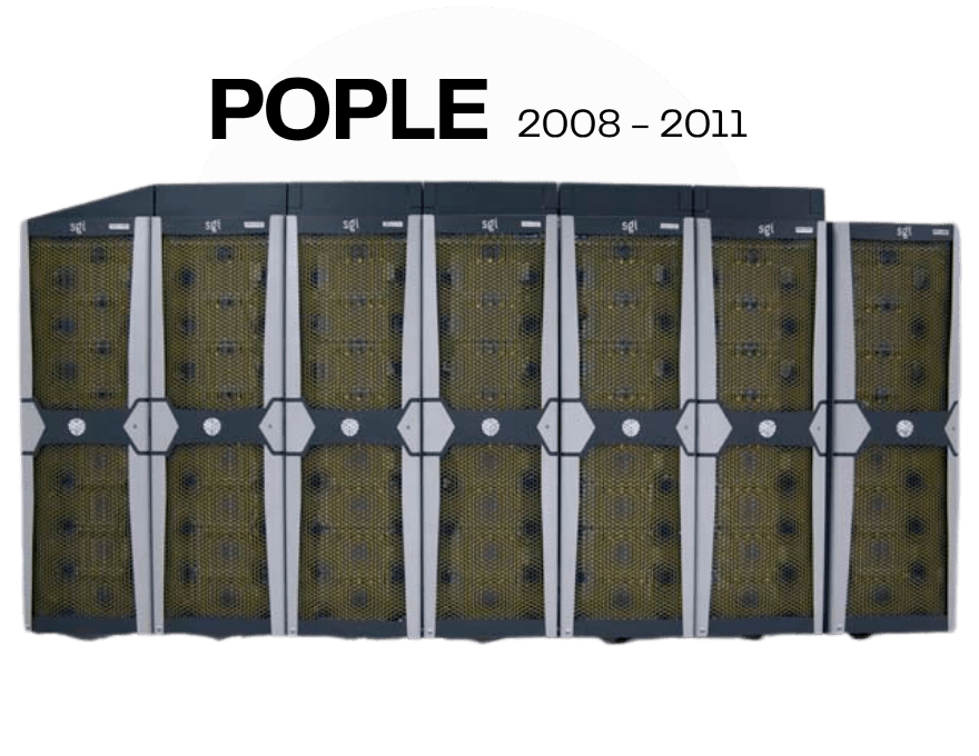 Image of POPLE machine. Years used from 2008 to 2011.