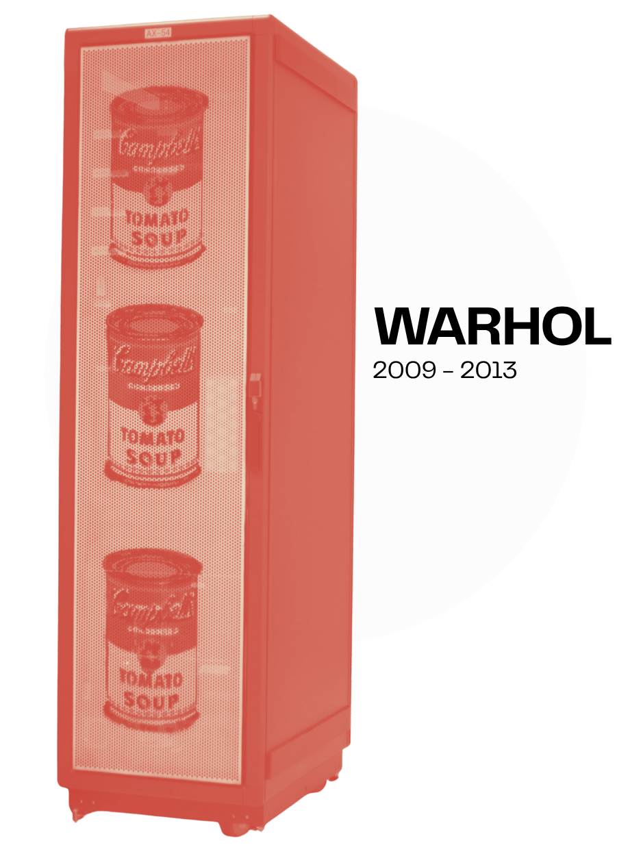 WARHOL orange overlay