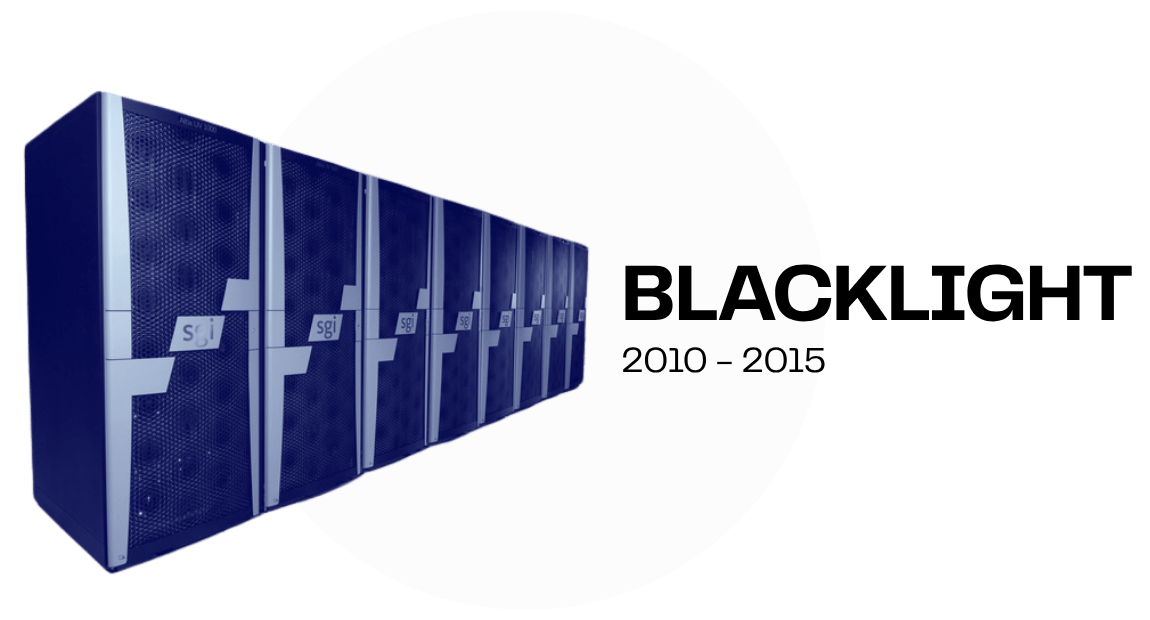 Image of BLACKLIGHT machine. Years used from 2010 to 2015.