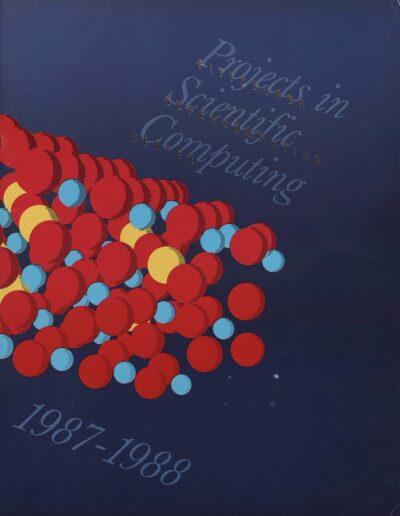 Cover of PSC Publication: Projects in Scientific Computing: 1987-1988