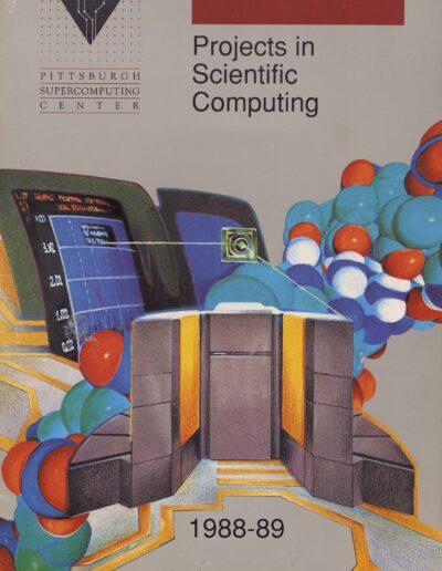 Cover of PSC Publication: Projects in Scientific Computing: 1988-1989