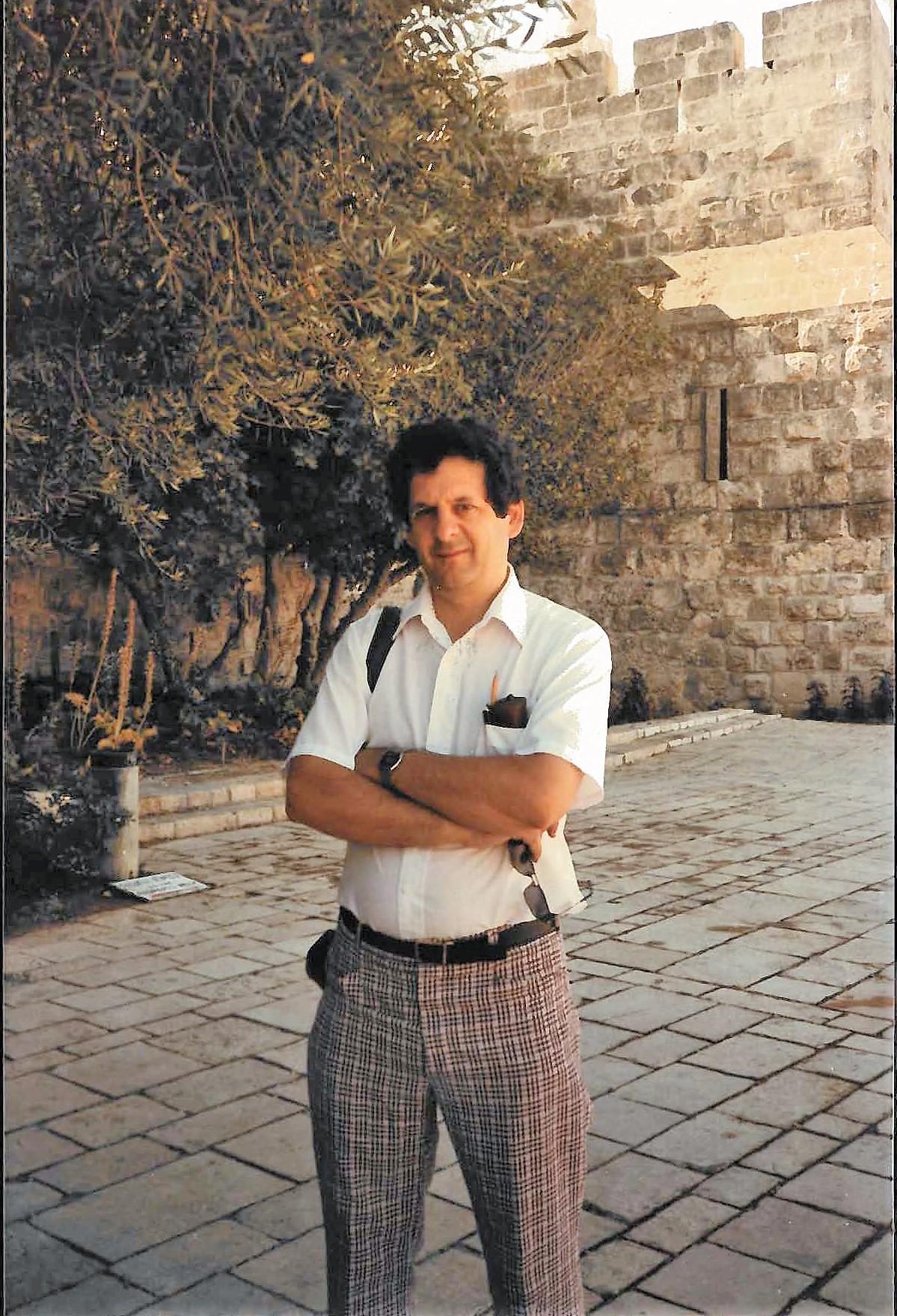 Ralph poses for a photo in 